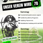 Schwarz Neongrün Foto Fußball Verein Fest Flyer (Instagram Post (45))